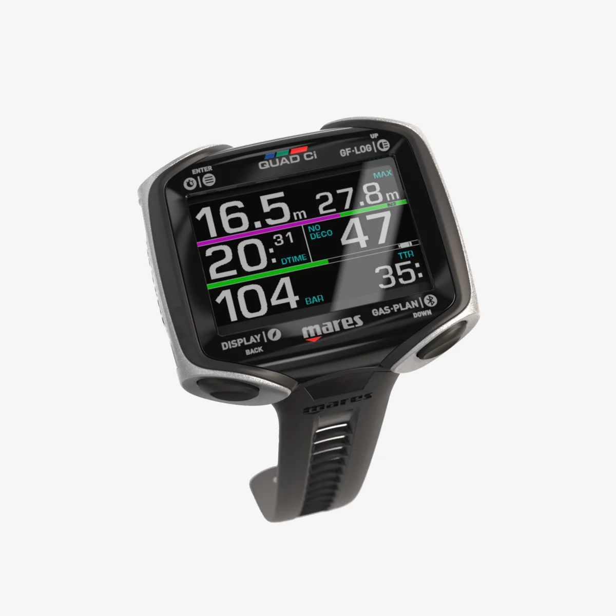 Ordenador de buceo Mares: QUAD CI