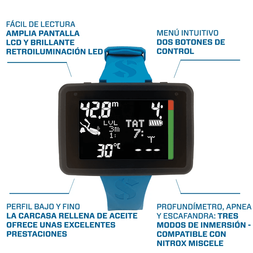 Ordenador de buceo SCUBAPRO: Luna 2.0