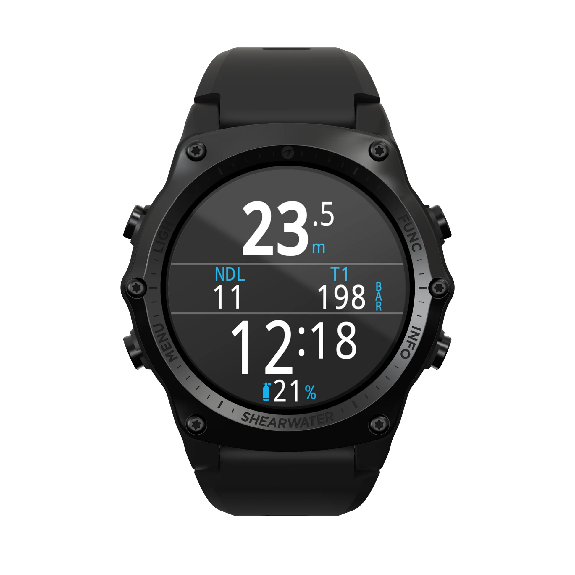 Ordenador de buceo Shearwater: Teric