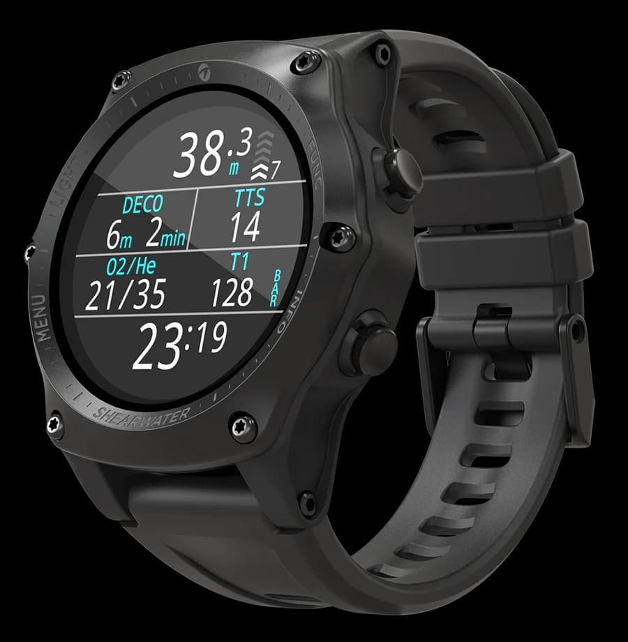 Ordenador de buceo Shearwater: Teric